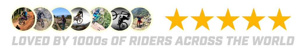 LOVED BY 100S OF RIDERS ACROSS THE WORLD